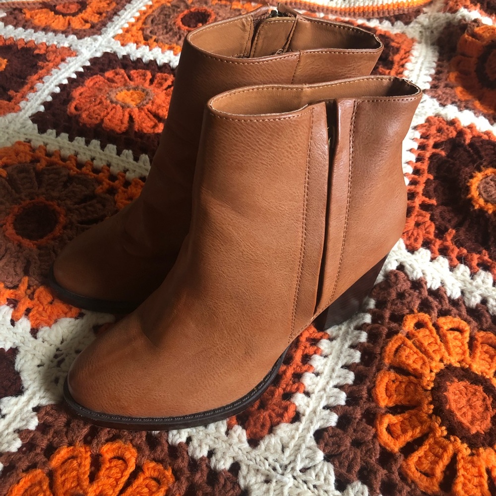 Urban Outfitters Leather Booties